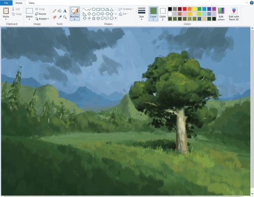 Gallery Of Drawing With Windows Paint By Christian Young - USA_1