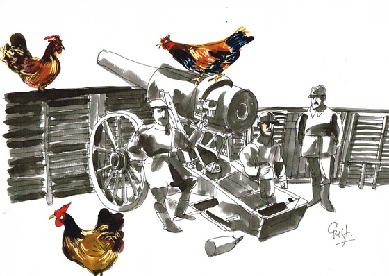 Gallery of the Best Humor Drawing by Cristobal Reinoso-Argentina