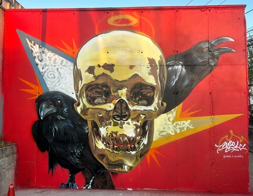 Galería de arte callejero de Angelcreaidea - Chile