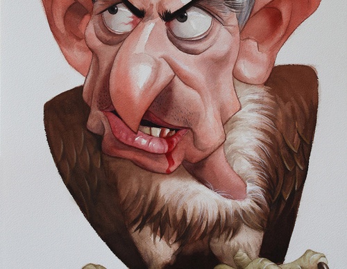 holocide caricature