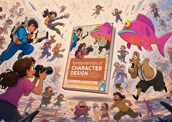 Fundamentals of Character Design: How to Create Engaging Characters for Illustration, Animation and Visual Development by 3dtotal Publishing
