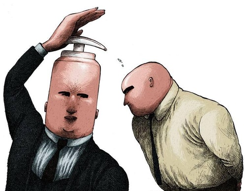 Galería de caricaturas seleccionadas de artistas cubanos