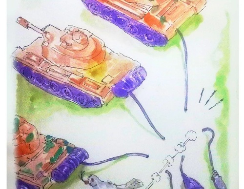 Gallery of Humor drawing by Ray Costa - Brazil