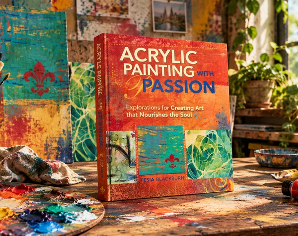 Acrylic Painting with Passion: Explorations for Creating Art that Nourishes the Soul by Tesia Blackburn