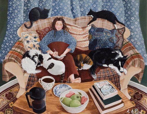 Galeria de ilustrações de Lucy Almey Bird da Inglaterra