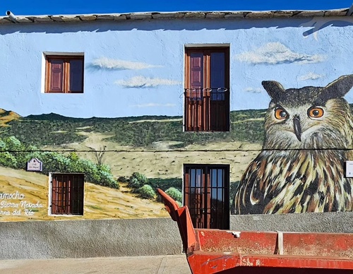 Galería de arte callejero de Nauni - España