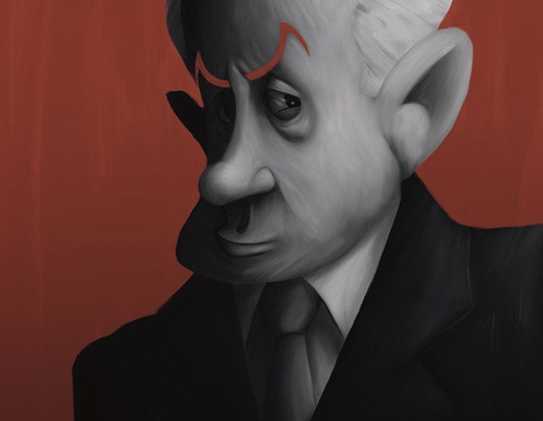holocide caricature