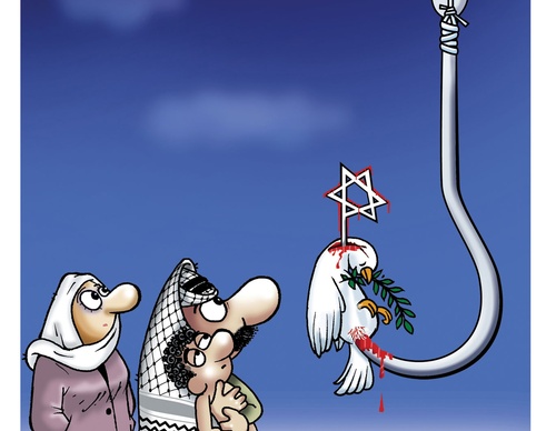 Galería de caricaturas sobre el genocidio de Gaza