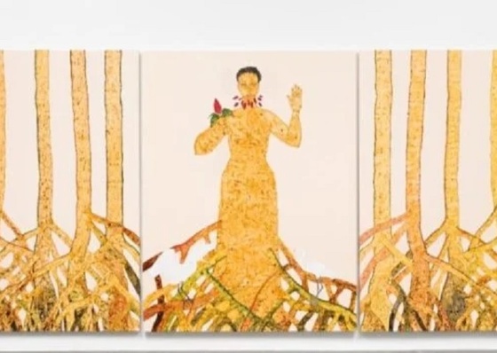 Rosana Paulino exhibits at the Museum of Latin American Art