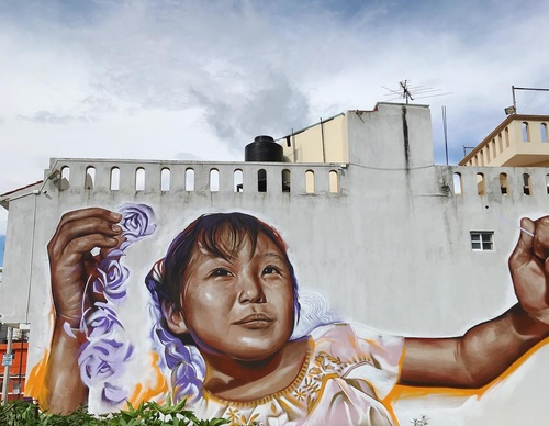 Galería de arte callejero de Paulo Villegas - México