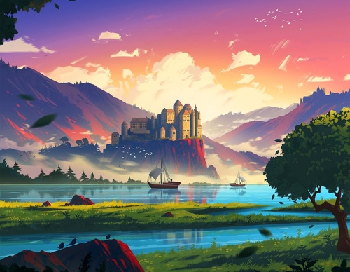 Galeria de ilustrações de Philip Sue - Nova Zelândia