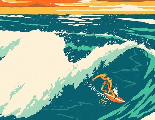 Galeria de ilustrações de Matthew Fleming - EUA