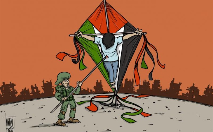 kites in Gaza