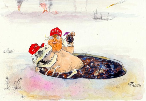 Fossilistic Park US President Donald Trump has announced the reversal of the so-called endangerment finding, a key Obama-era scientific ruling that un