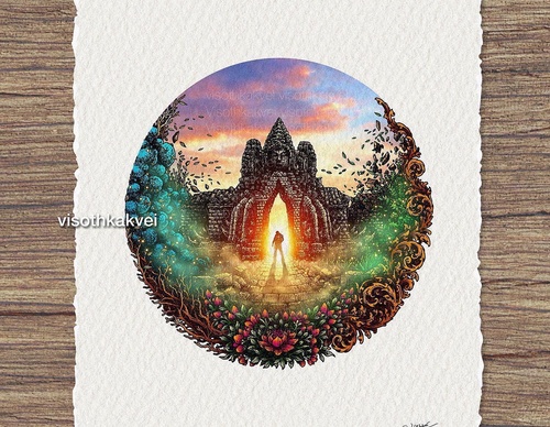 Gallery Of Illustration By Visothkakvei - Cambodian