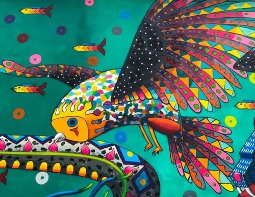 Galería de arte callejero de Spaik - México