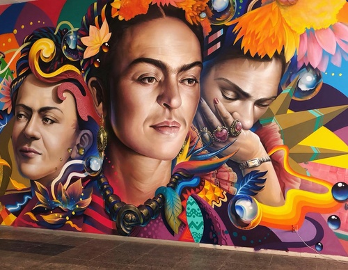 Galería de arte callejero de Zhot Rnk - México