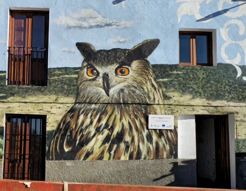 Galería de arte callejero de Nauni - España