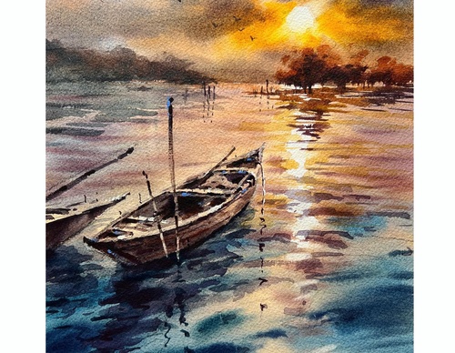 Gallery Of WaterColor Painting By Sofia Wu Mei - China